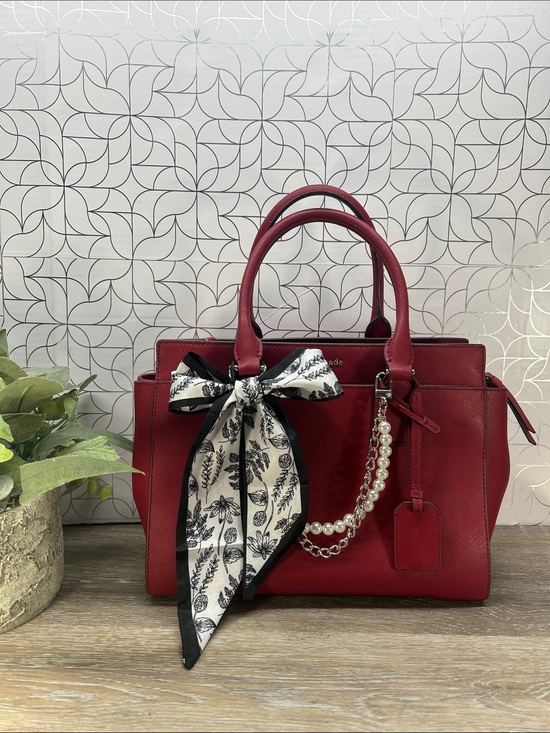 kate spade Handbags - 0797 Kate spade red saffiano leather satchel bag 269890797